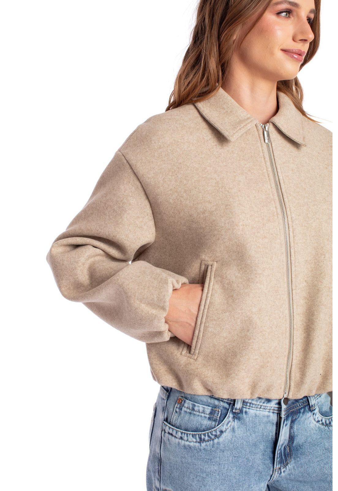 CHAQUETA SILLY REGULAR GLOBO CAFÉ EFESIS-5