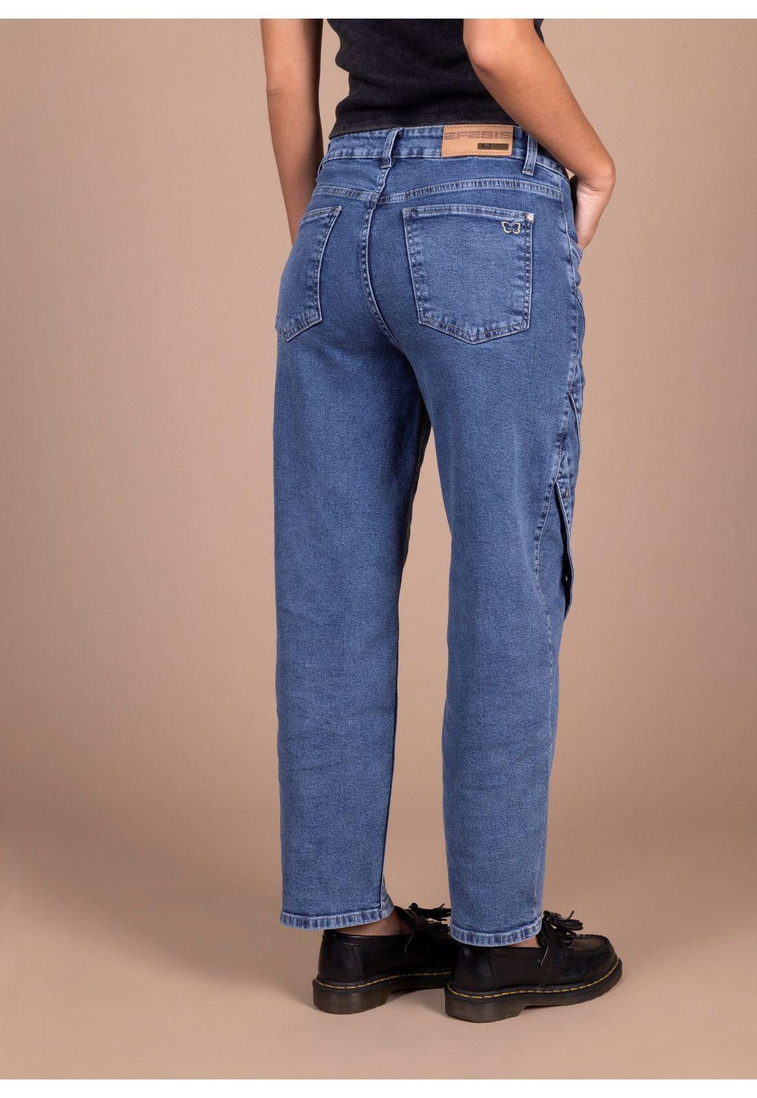 JEANS RIGEL BALLOON ALFORZA CON OJETILLOS AZUL EFESIS-3
