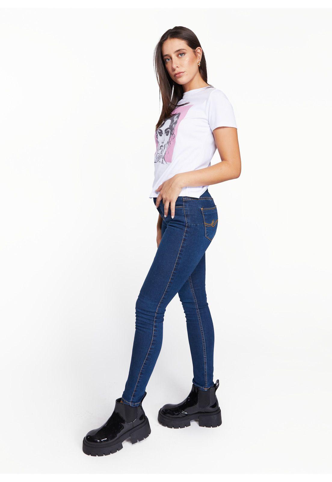 Jeans Frida Skinny Push Up Azul Efesis-1
