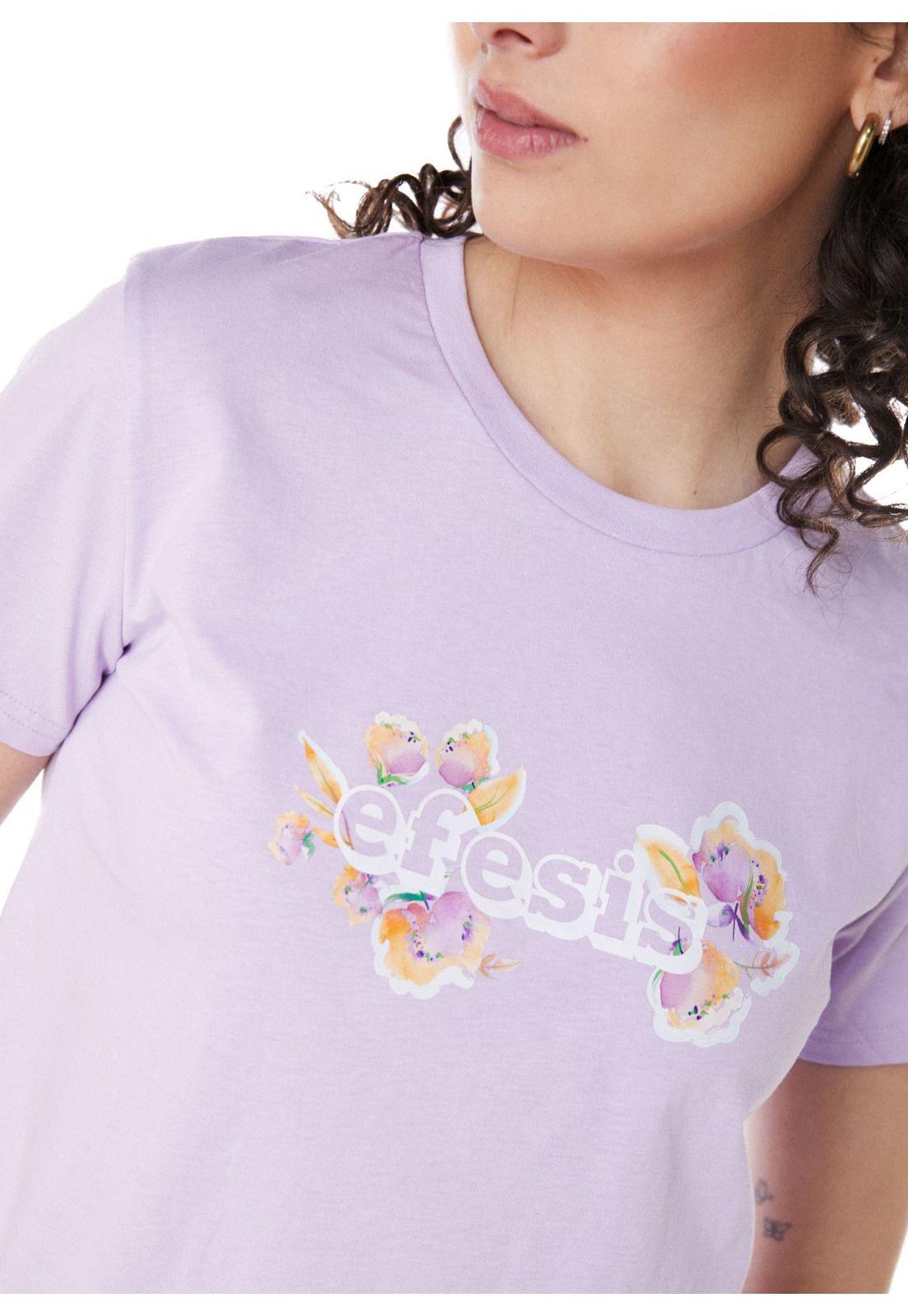 POLERA GIOVY REGULAR ESTAMPADO LILA EFESIS-4