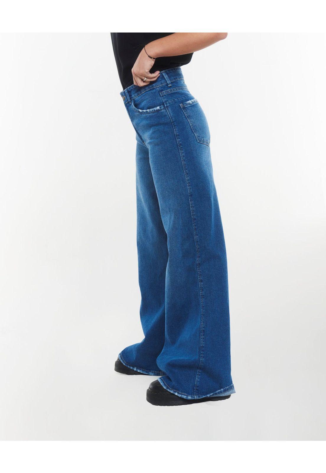 JEANS SELENA PALAZZO PINZA EN TRASERO AZUL EFESIS-2