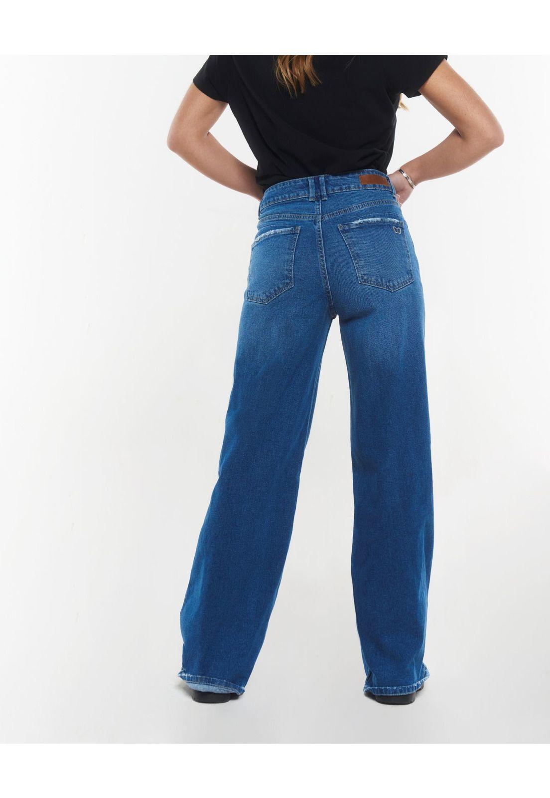 JEANS SELENA PALAZZO PINZA EN TRASERO AZUL EFESIS-3