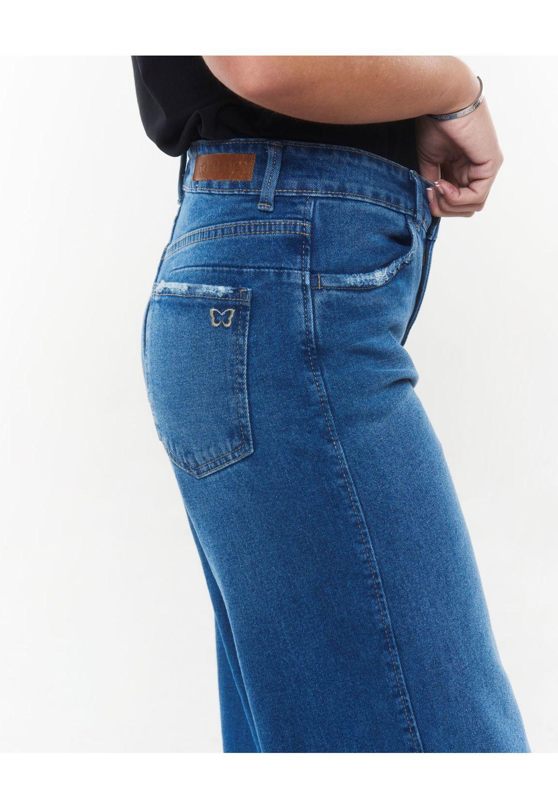 JEANS SELENA PALAZZO PINZA EN TRASERO AZUL EFESIS-4