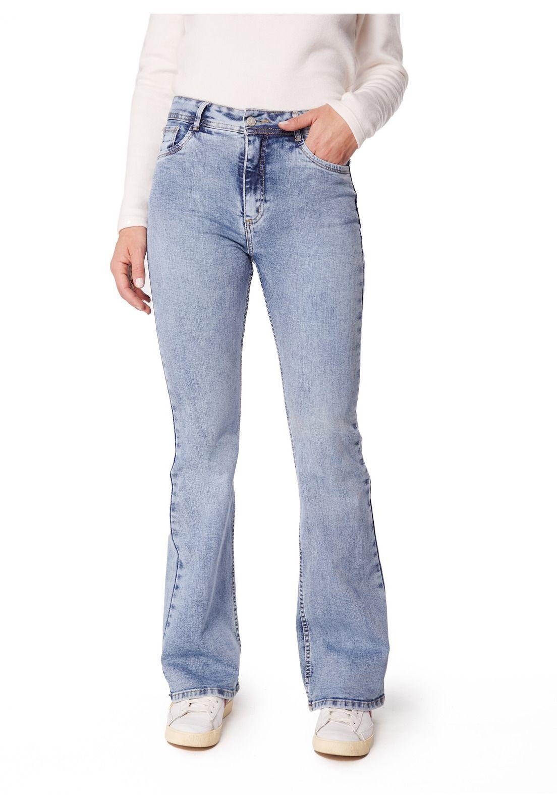JEANS FEEL LIGHT FLARE BOLSILLO C/ TAPETAS-0