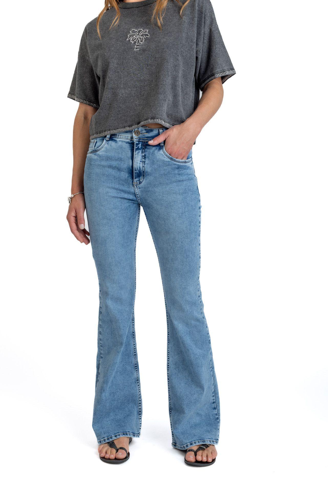 JEANS FEEL LIGHT FLARE BOLSILLO C/ TAPETAS-1