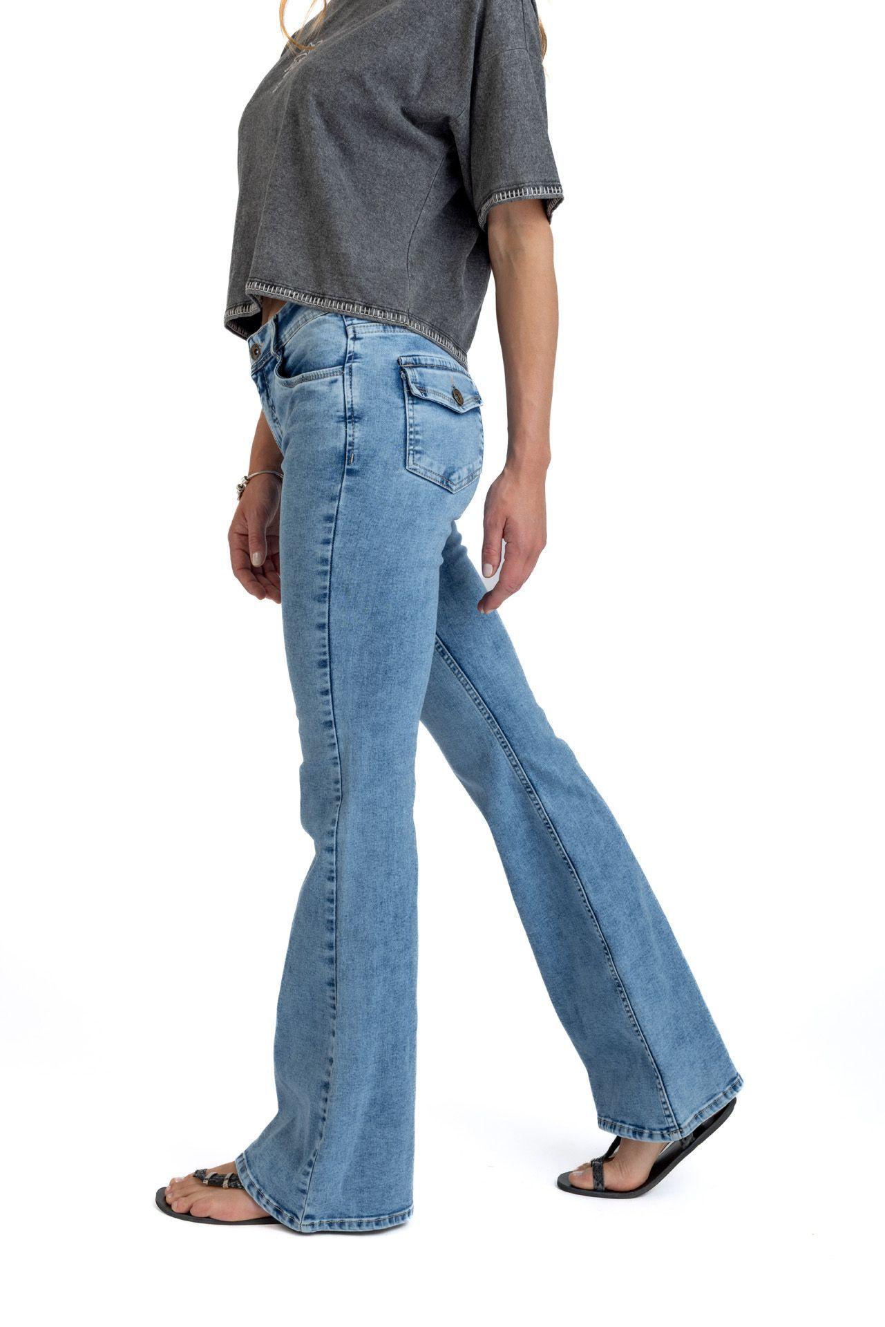 JEANS FEEL LIGHT FLARE BOLSILLO C/ TAPETAS-2