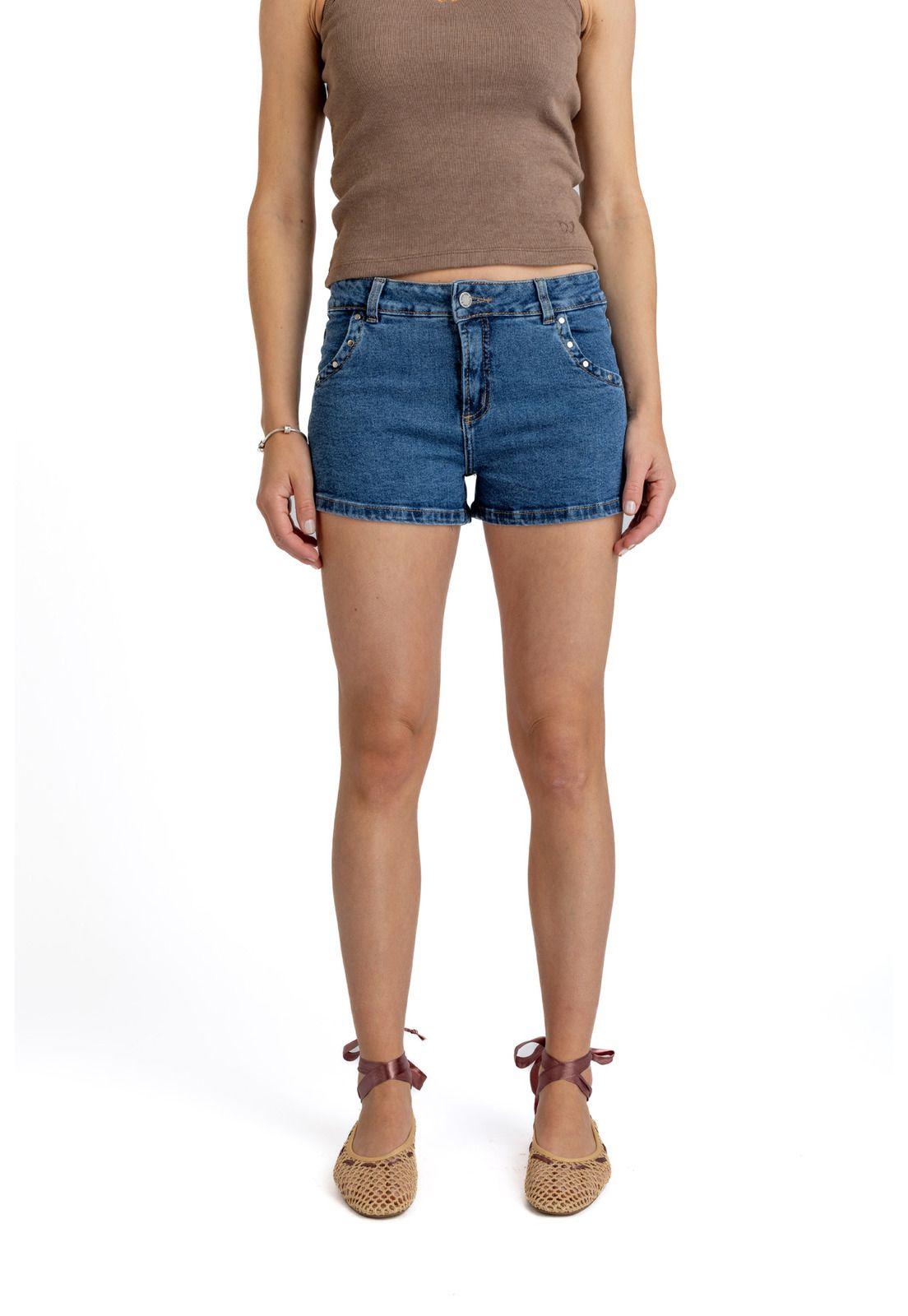 MICROSHORT ELEVORO TACHAS AZUL EFESIS-1