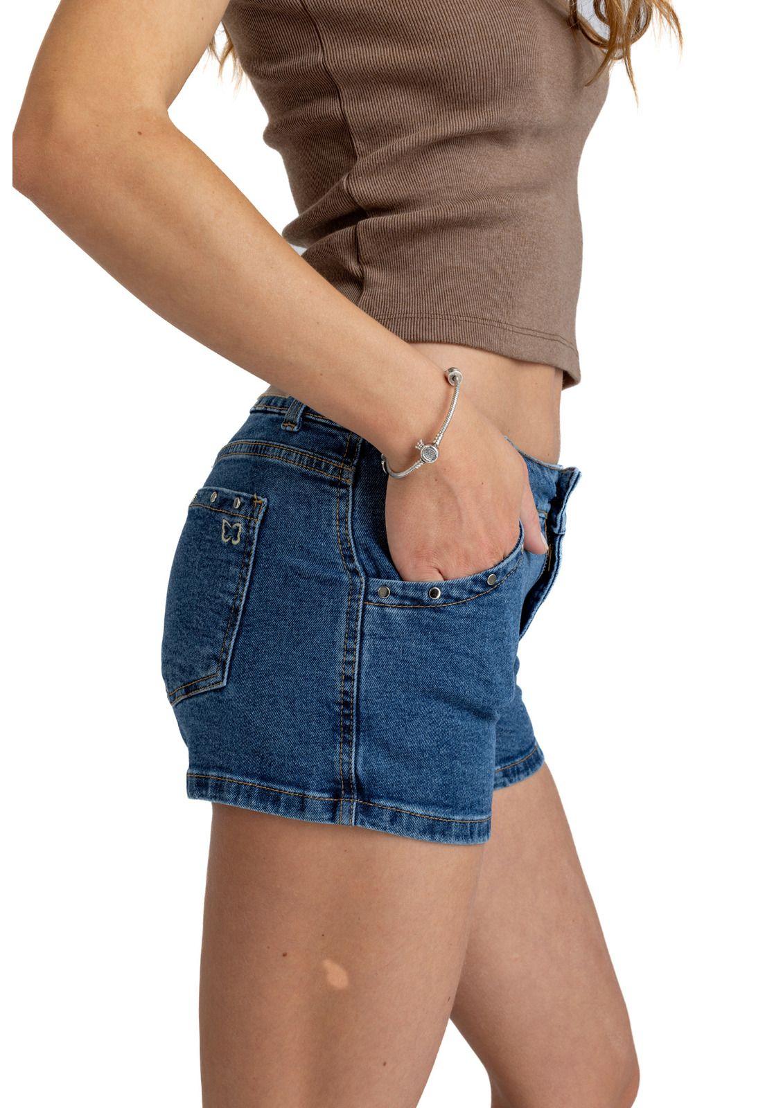 MICROSHORT ELEVORO TACHAS AZUL EFESIS-4