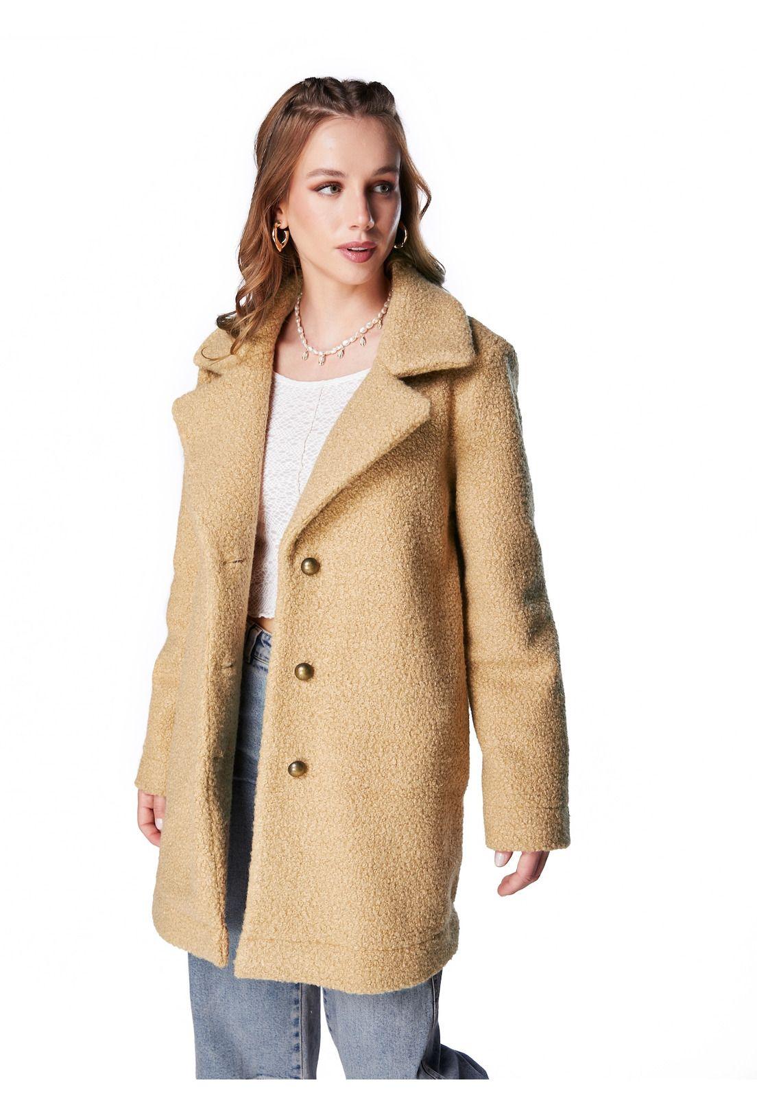 ABRIGO MAGDA OVERSIZE CHIPORRO BEIGE-1