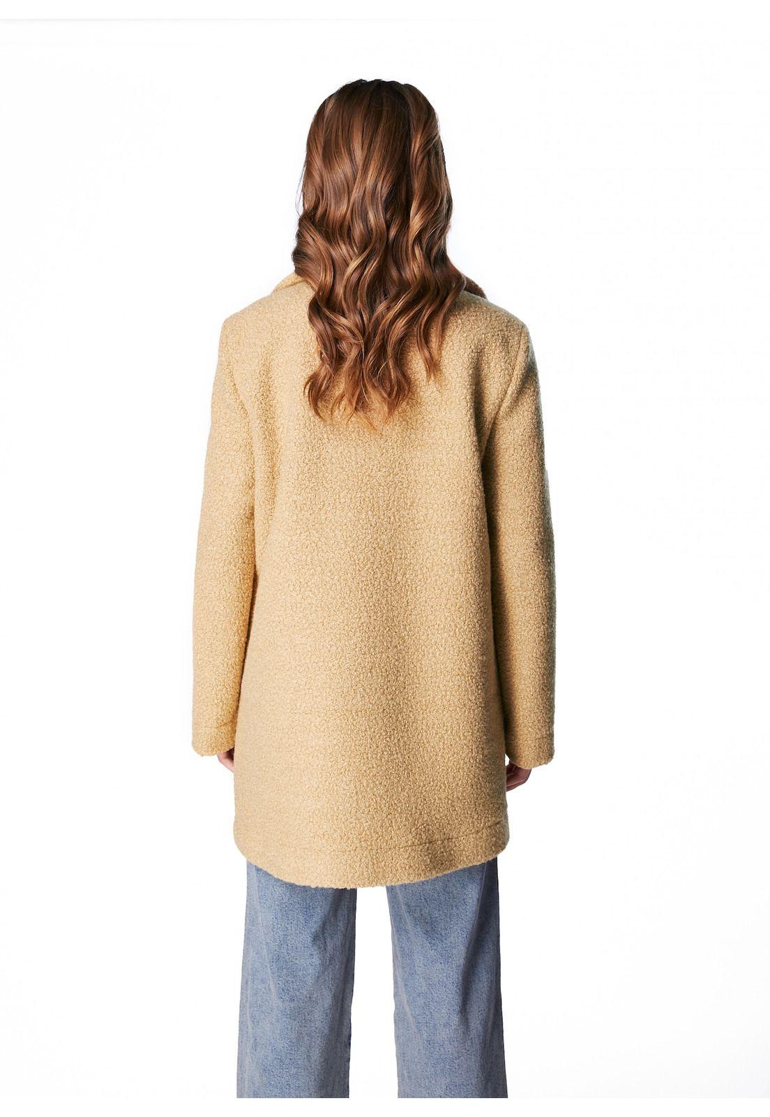 ABRIGO MAGDA OVERSIZE CHIPORRO BEIGE-3