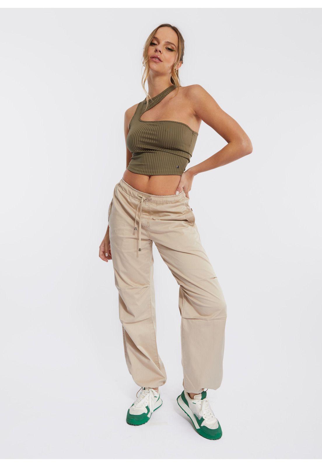 Pantalón Ulani Invierno Parachute Color Arena Efesis-0