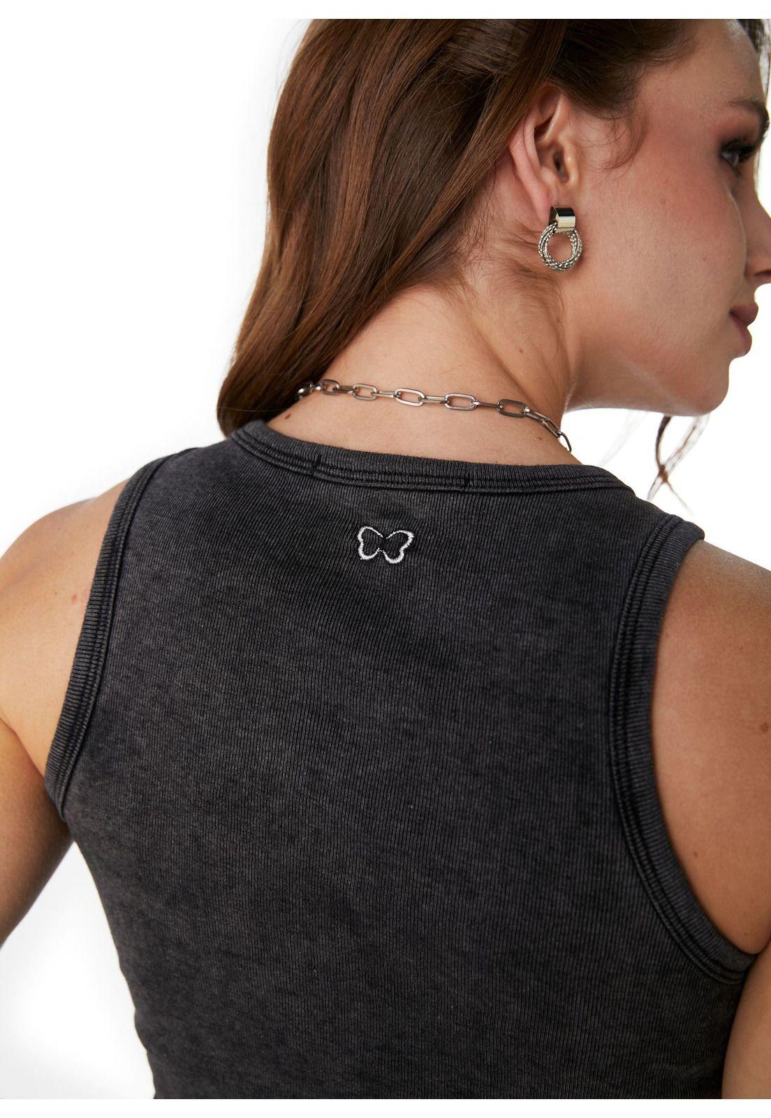 POLERA LAM TANK FIT GRAVILLADA GRAFITO EFESIS-4