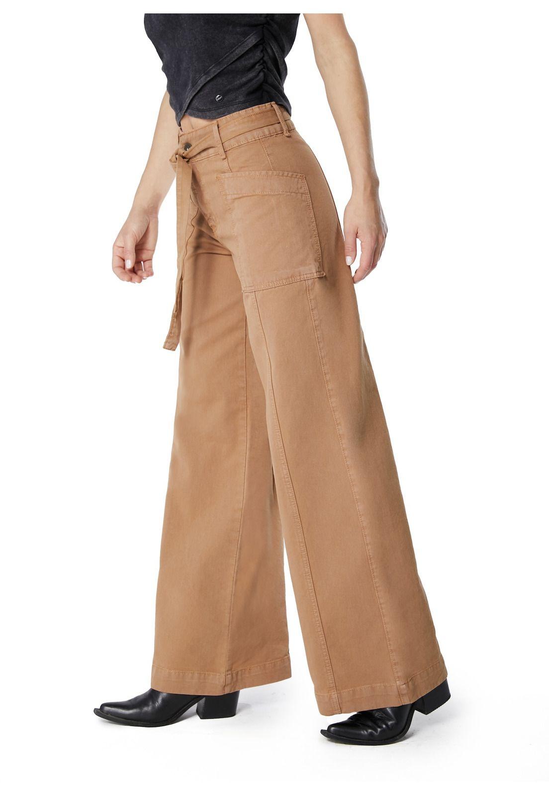 PANTALÓN VELO PALAZZO BOLSILLO PARCHE Y LAZO-2