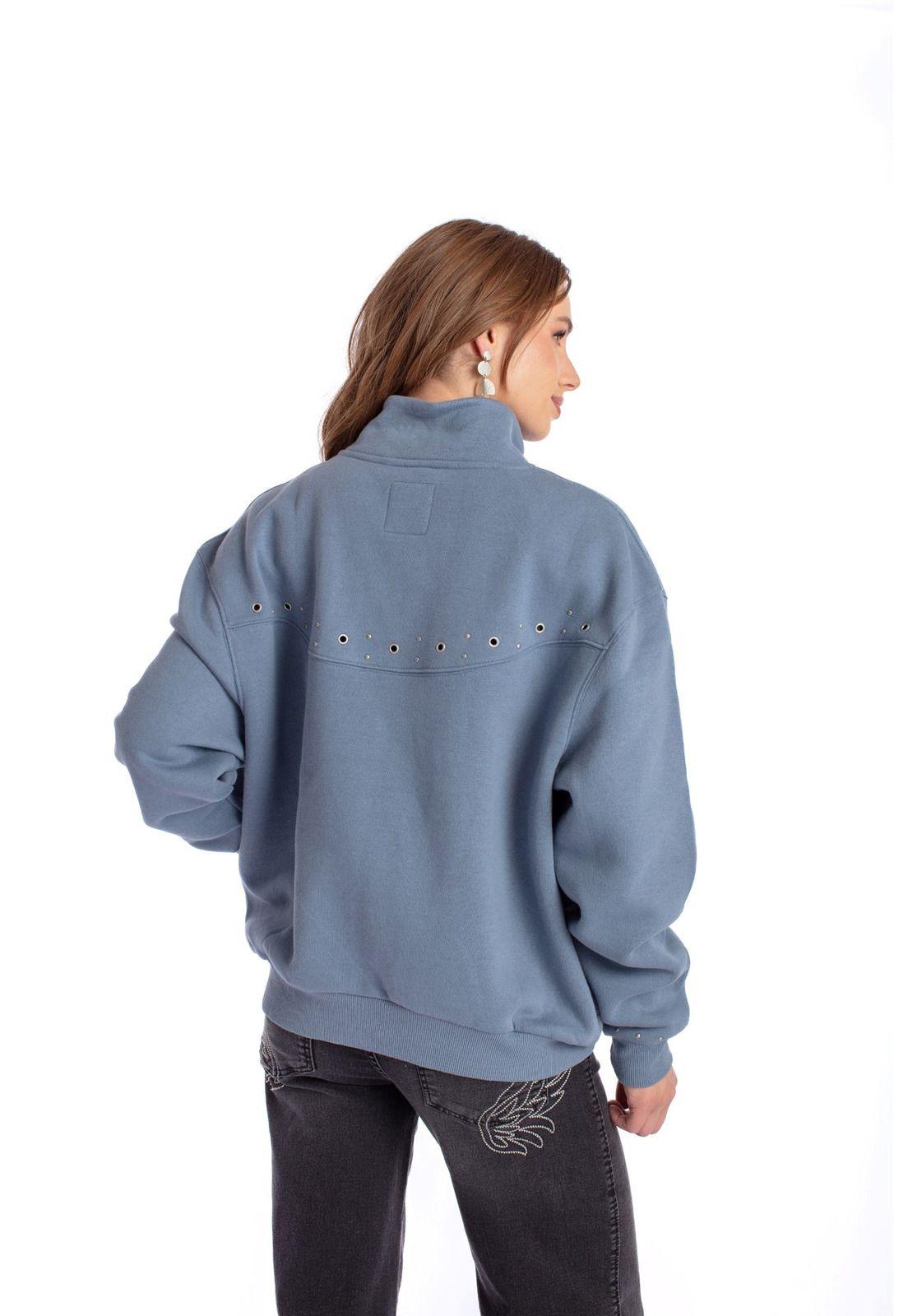POLERON ROCA OVERSIZE TACHAS AZUL EFESIS-3
