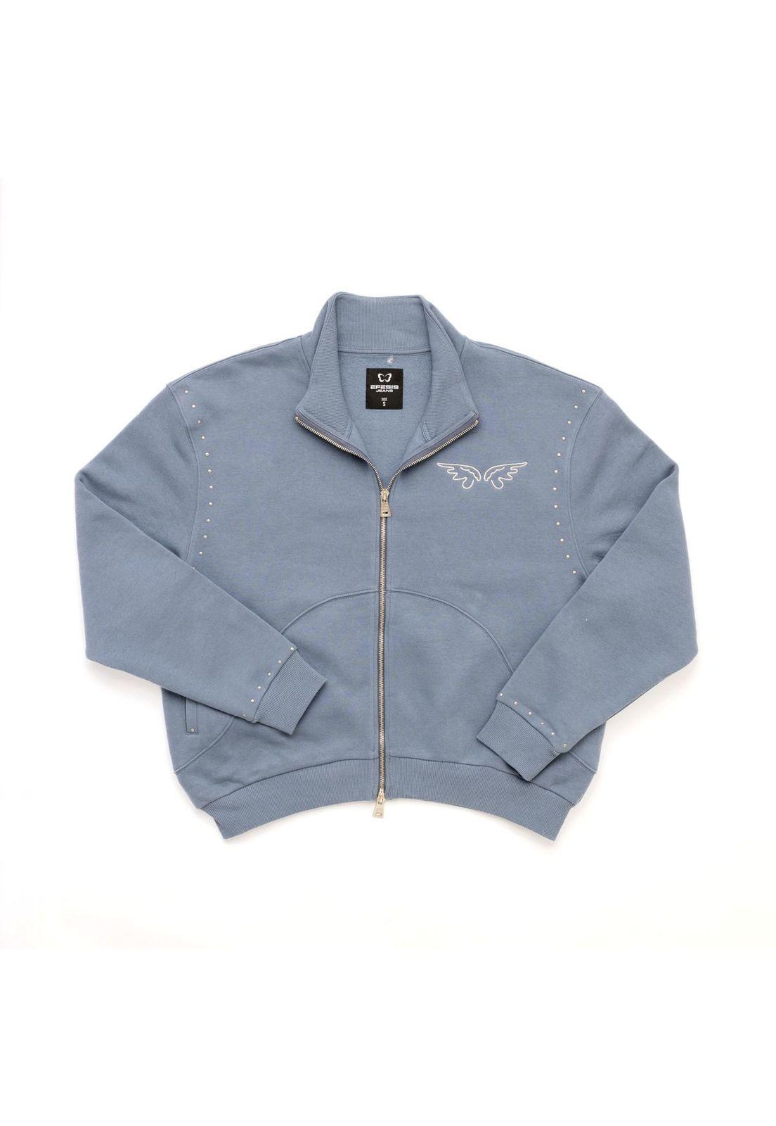 POLERON ROCA OVERSIZE TACHAS AZUL EFESIS-4