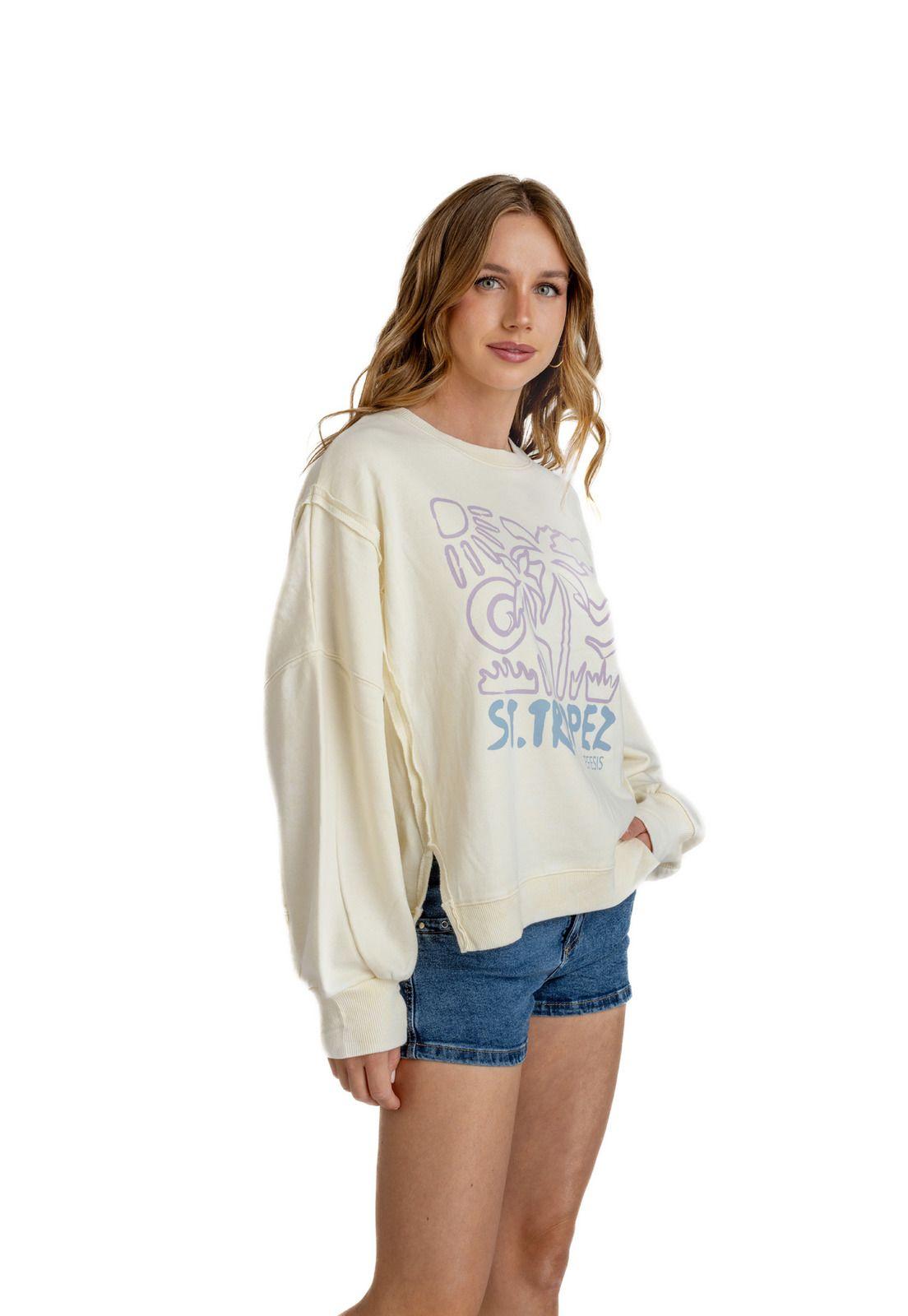 POLERON KIOTO OVERSIZE CORTES Y ESTAMPADO CRUDO EFESIS-3