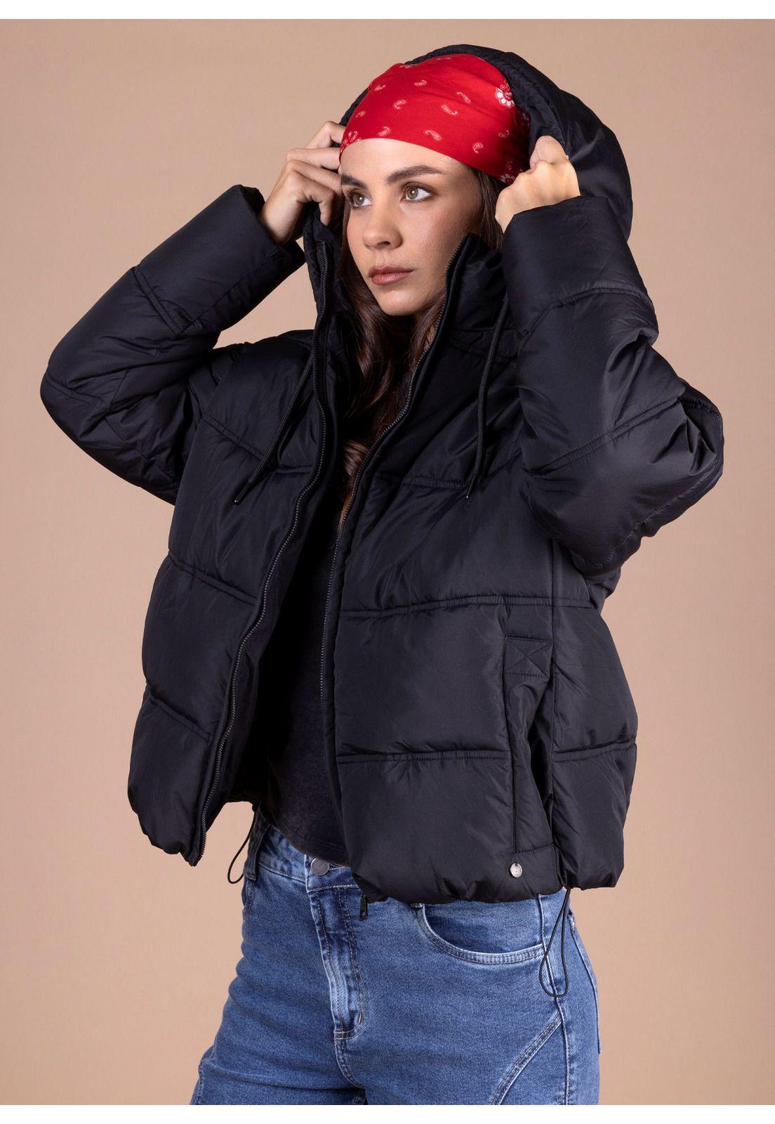 PARKA PEKA REGULAR PUFFER NEGRO EFESIS-2
