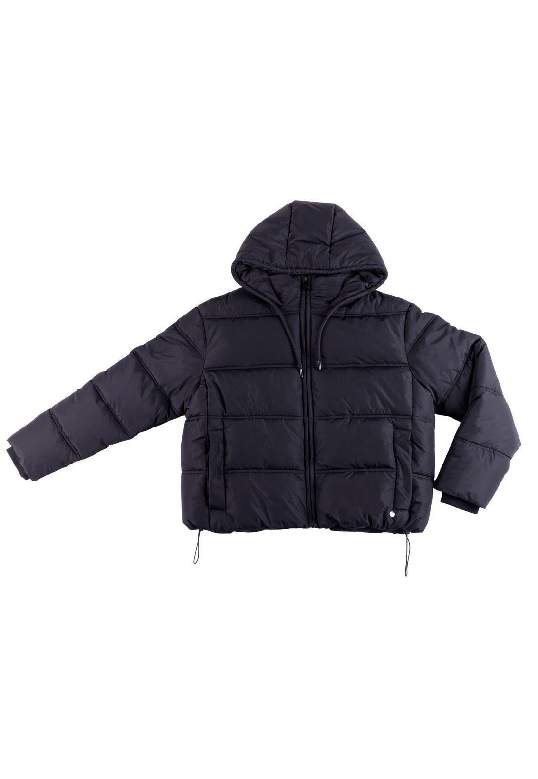 PARKA PEKA REGULAR PUFFER NEGRO EFESIS-4