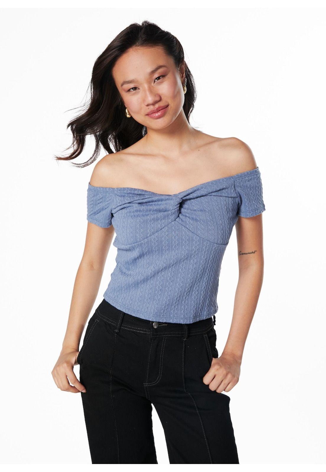 POLERA MICHI REGULAR ESCOTE BARDOT TORZON EN BUSTO INDIGO EFESIS-0