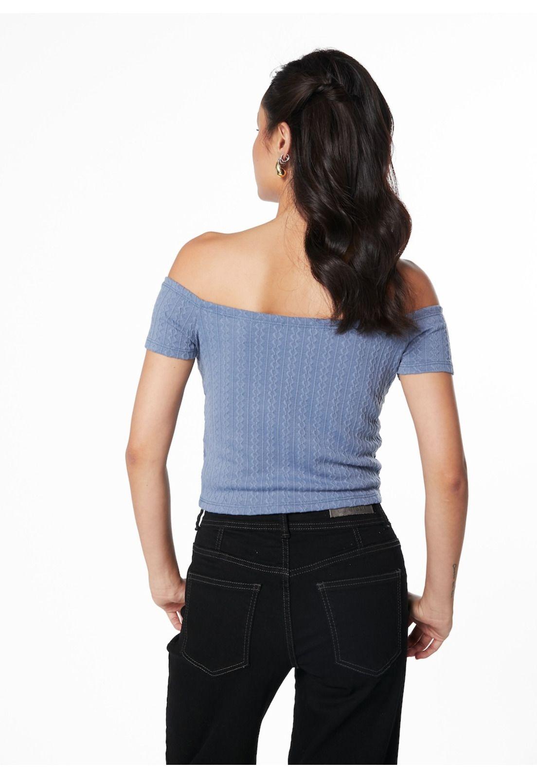 POLERA MICHI REGULAR ESCOTE BARDOT TORZON EN BUSTO INDIGO EFESIS-2