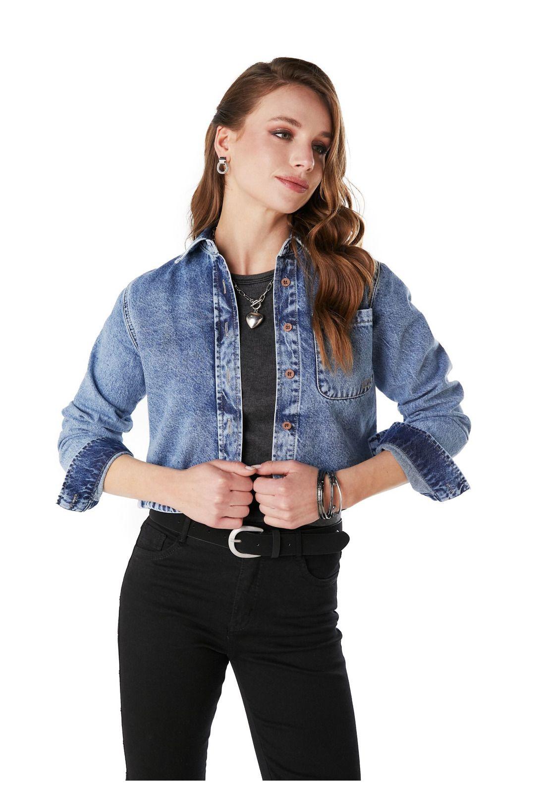 SOBRECAMISA KAI REGULAR CROP AZUL EFESIS-1