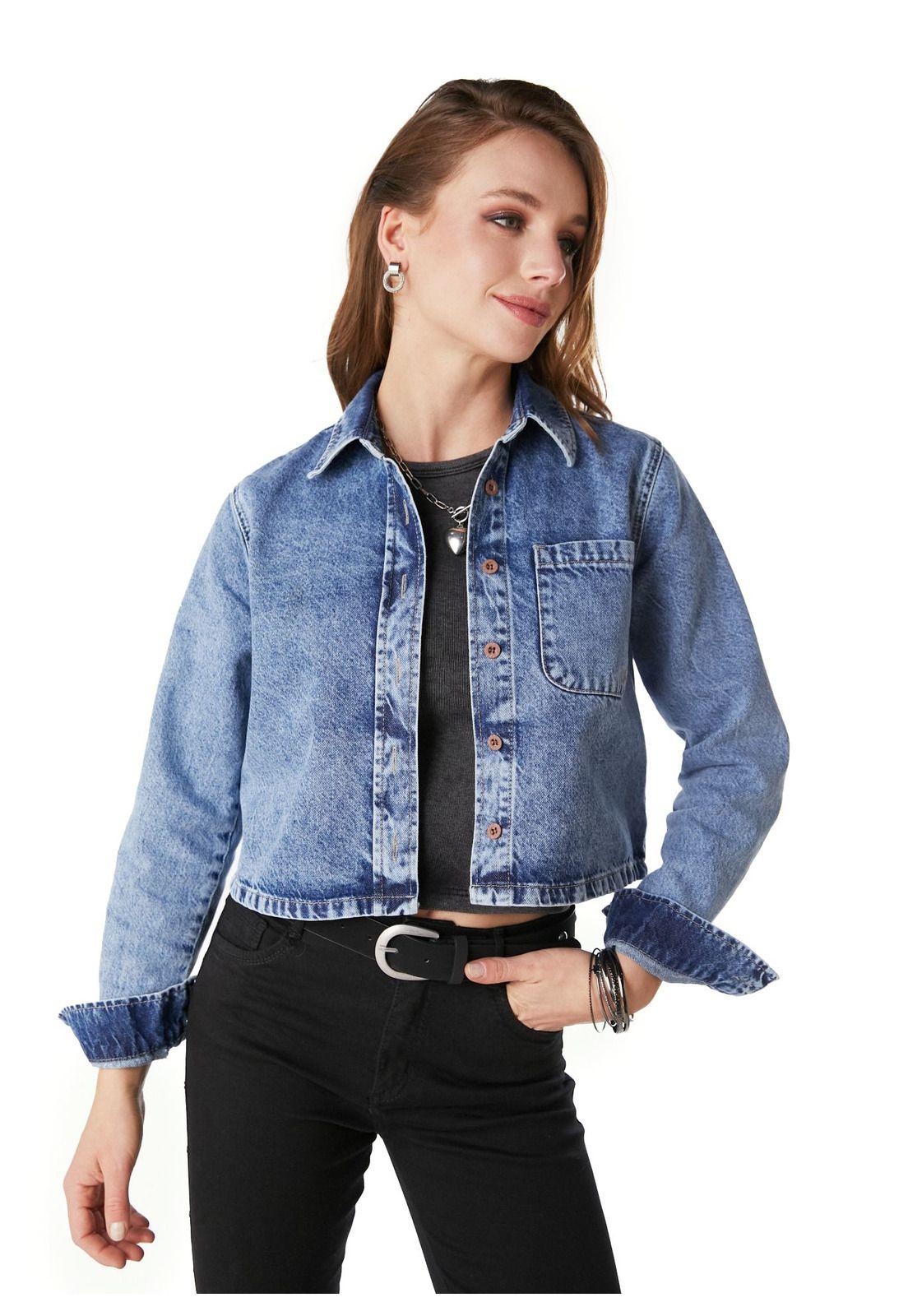 SOBRECAMISA KAI REGULAR CROP AZUL EFESIS-2