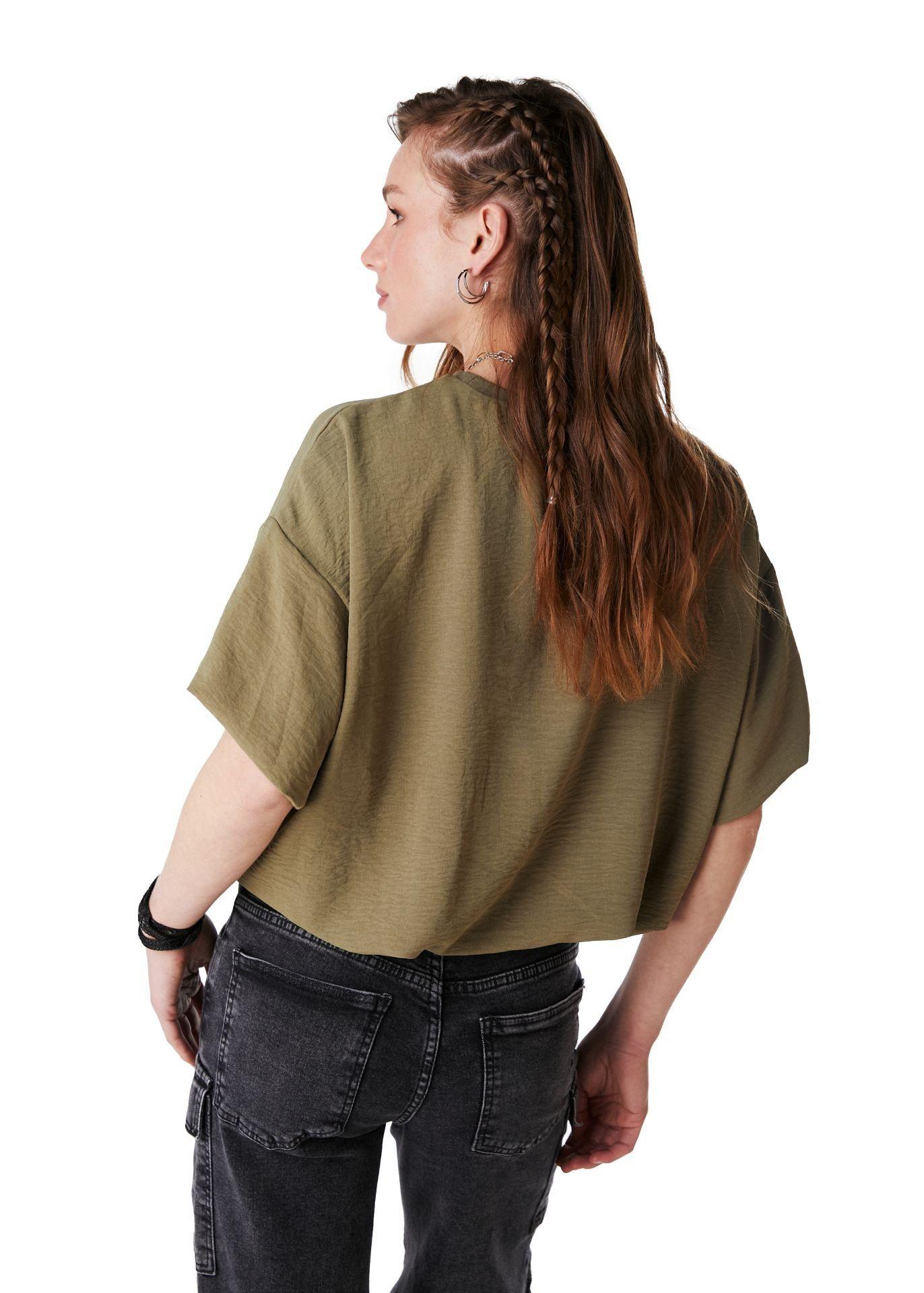 Polera Ebbe Oversize Globo Verde Efesis-4