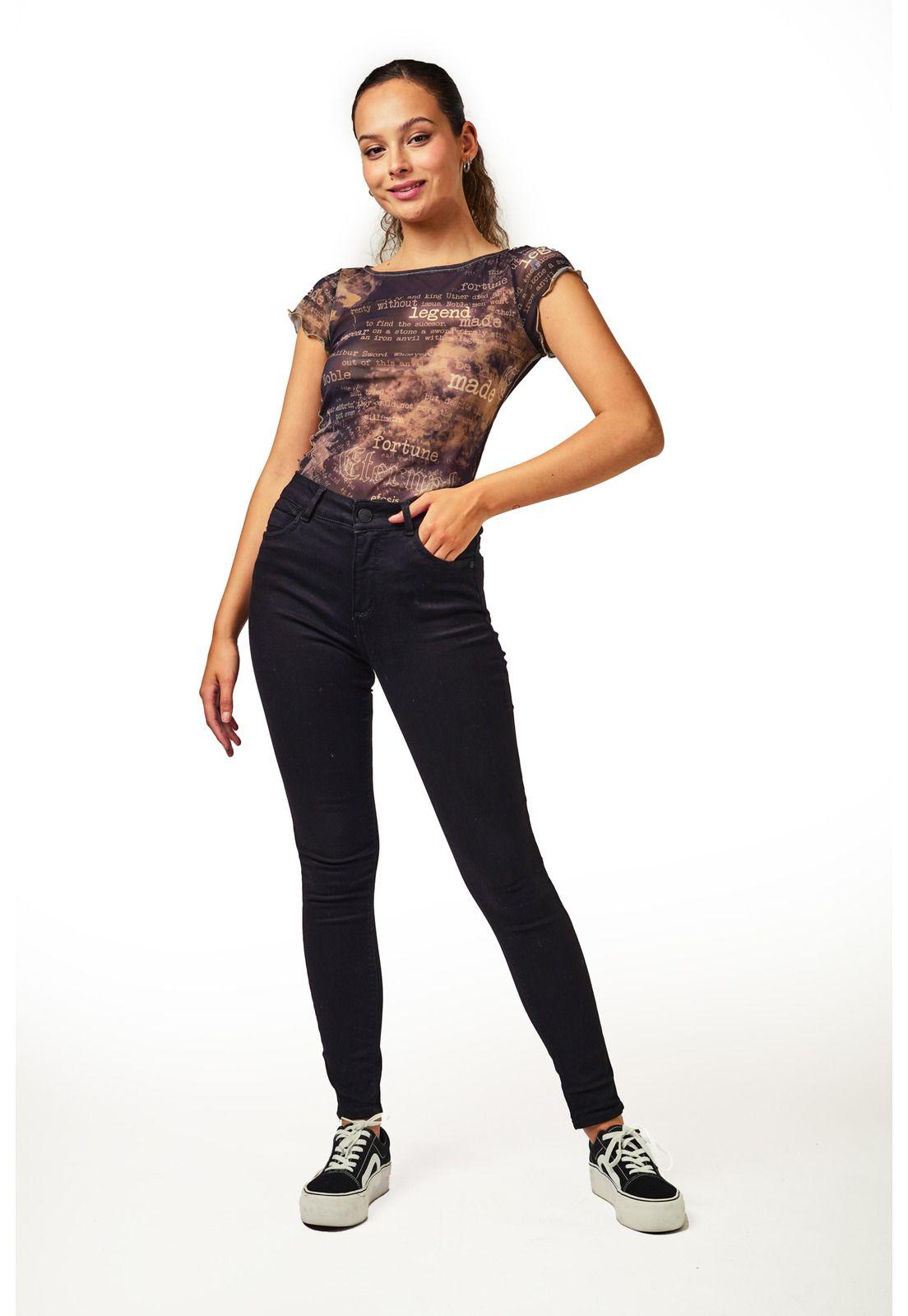 Jeans Mia Skinny Negro Efesis-0