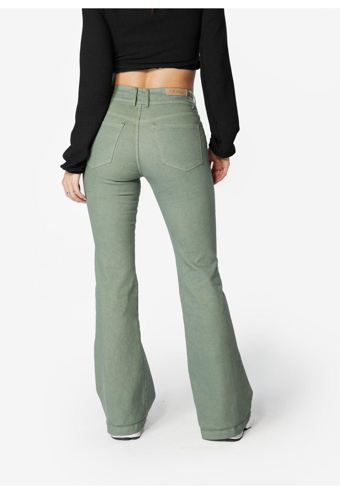 PANTALON MACEIO FLARE PRETINA ANCHA C/ LAZO-3