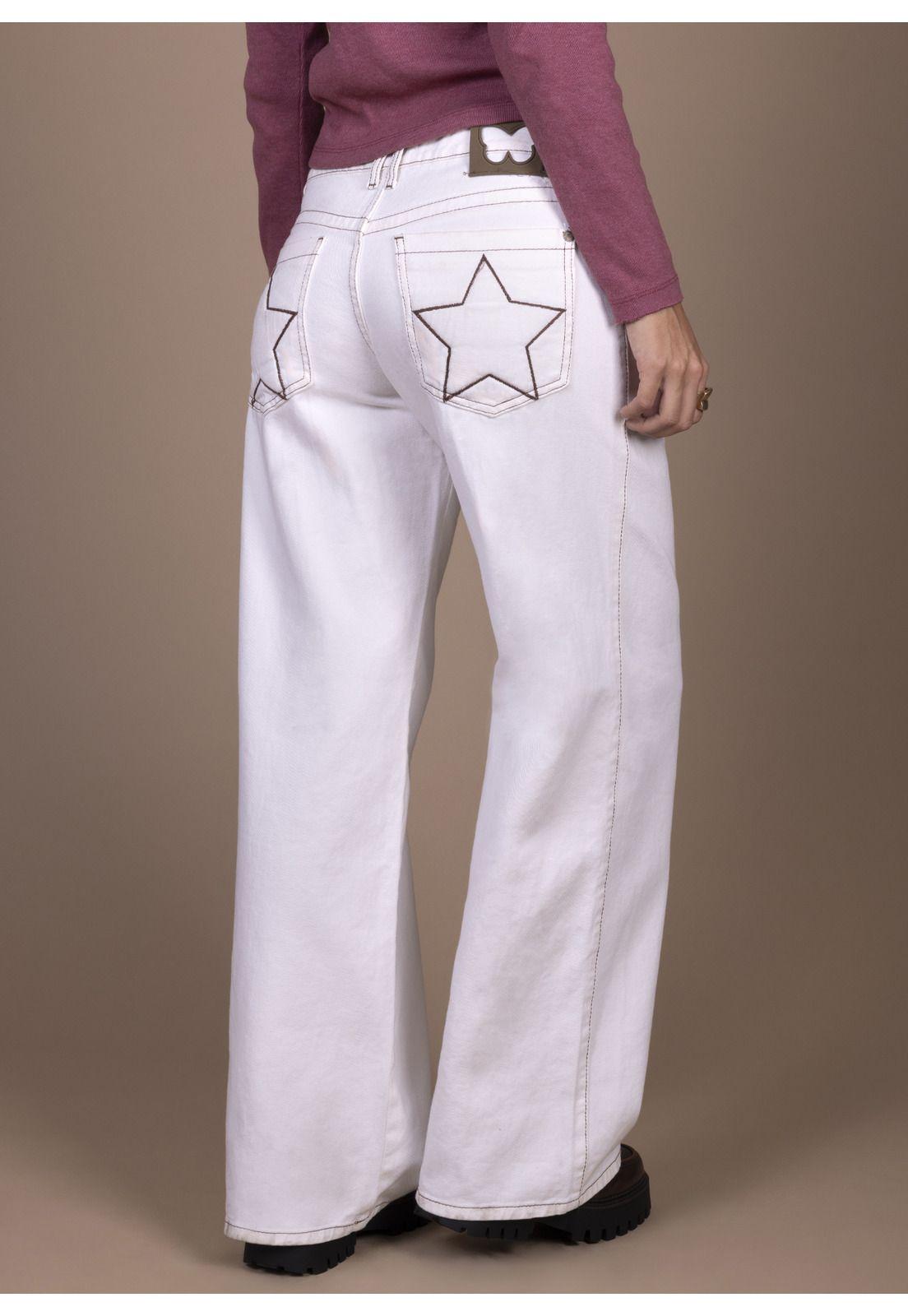PANTALÓN PUFF WIDE BOLSILLO CON ESTRELLAS CRUDO EFESIS-3