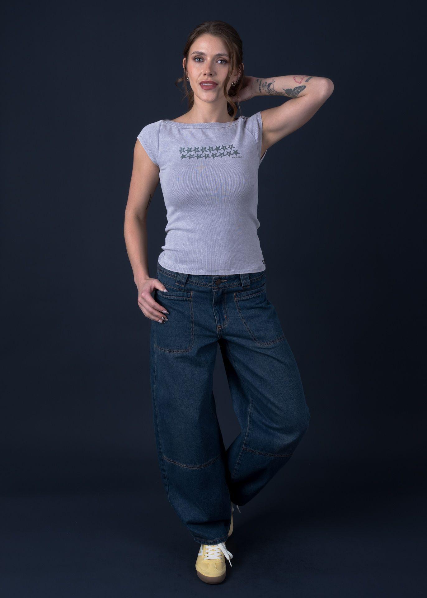 Jeans Mika Balloon Sobreteñido Azul Efesis-0