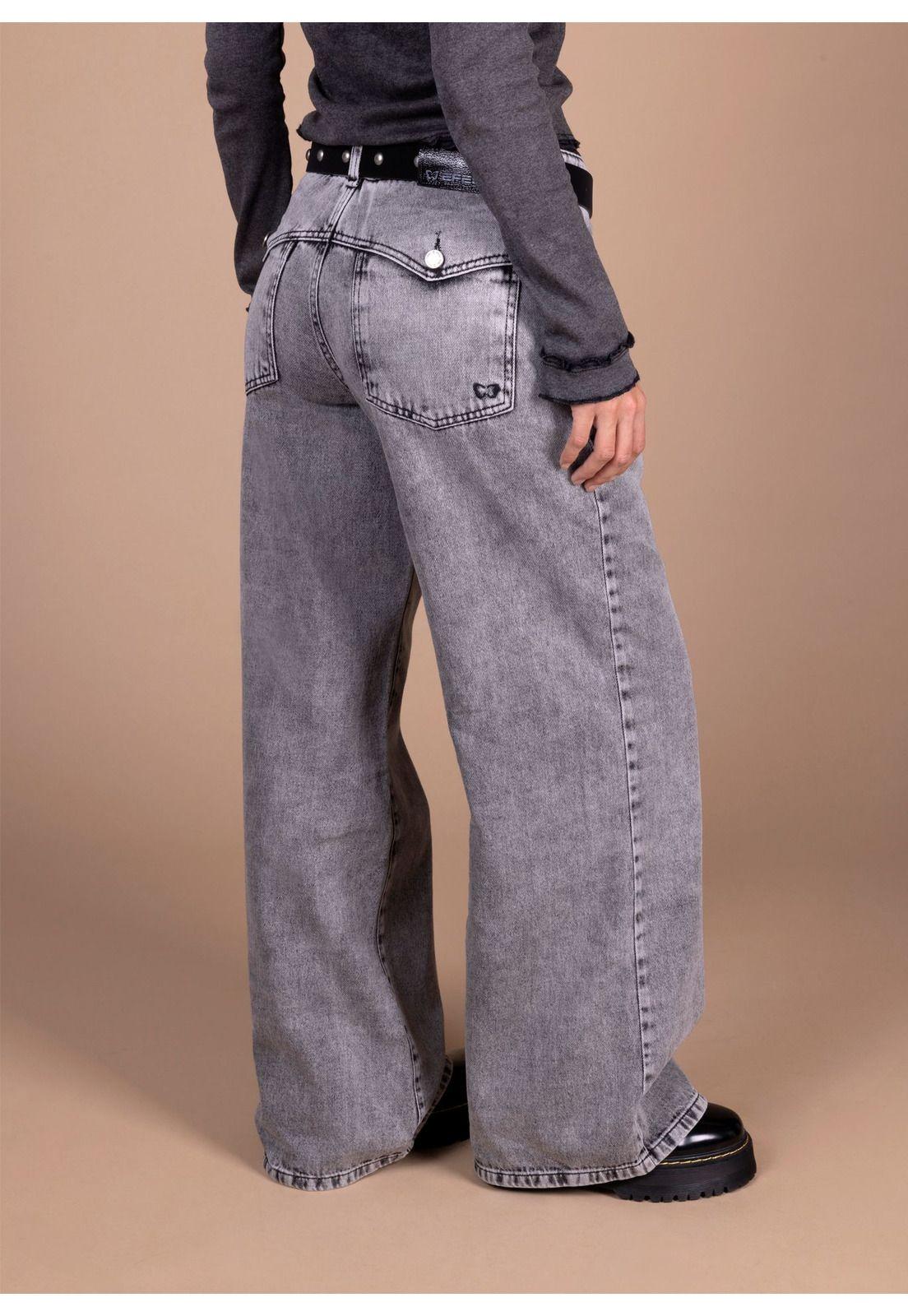 JEANS ACRUX PALAZZO ALTURA C/ TAPETAS GRIS EFESIS-2