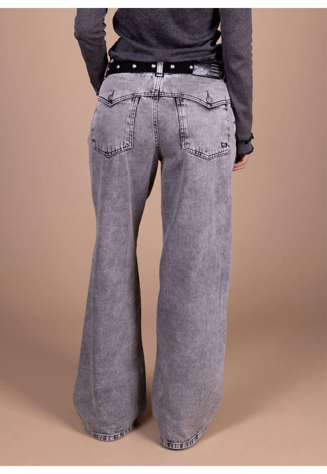 JEANS ACRUX PALAZZO ALTURA C/ TAPETAS GRIS EFESIS-3