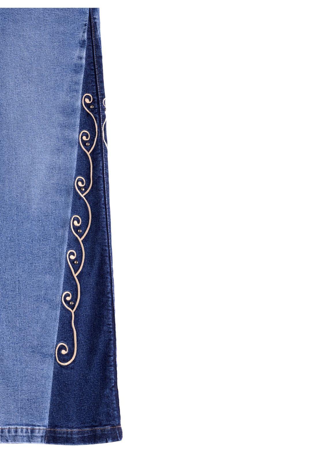 JEANS VIRGO PALAZZO BORDADO Y TACHAS AZUL EFESIS-7