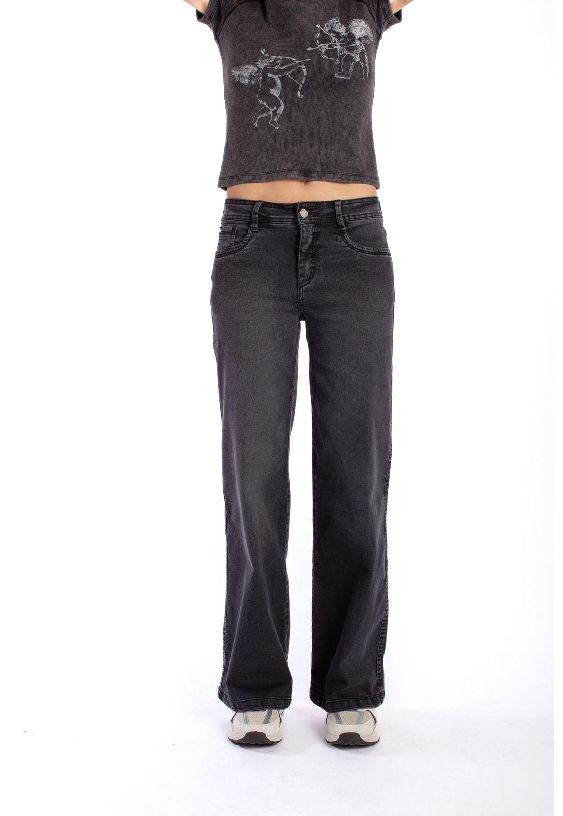 JEANS ANGEL WIDE BORDADO ALAS BOL TRASERO NEGRO EFESIS-1