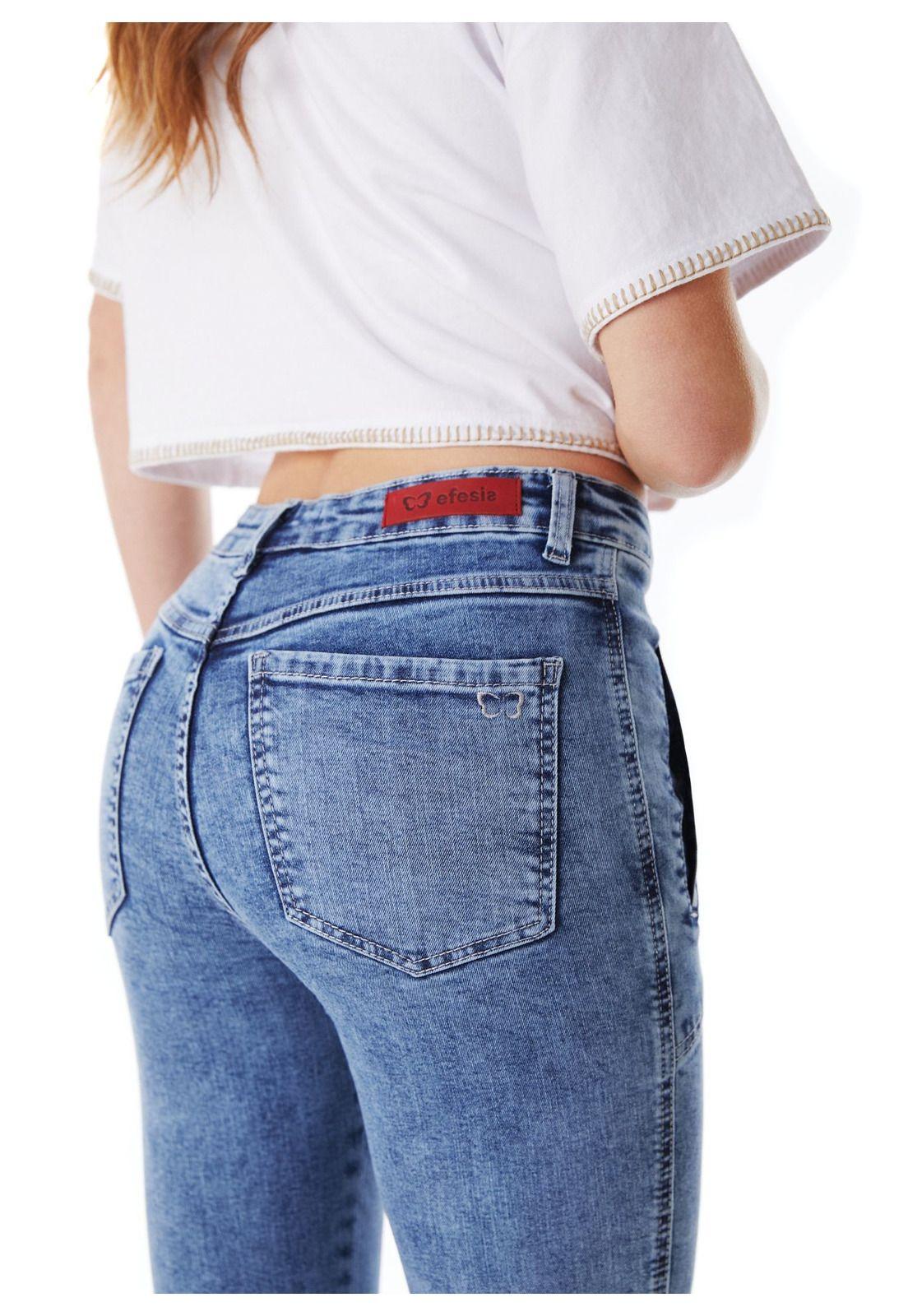 JEANS CLAUS FLARE BOLSILLO VIVO INTERIOR AZUL EFESIS-5