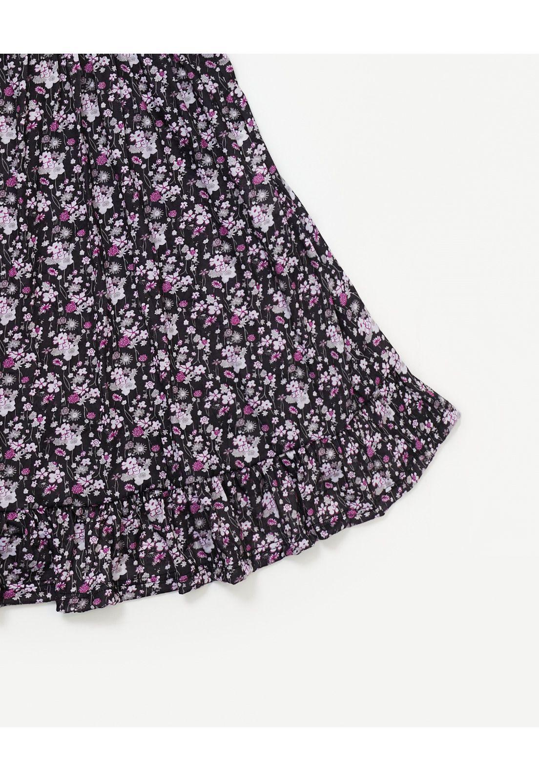 Vestido Vale Cruce Delantero Color Morado Efesis-2