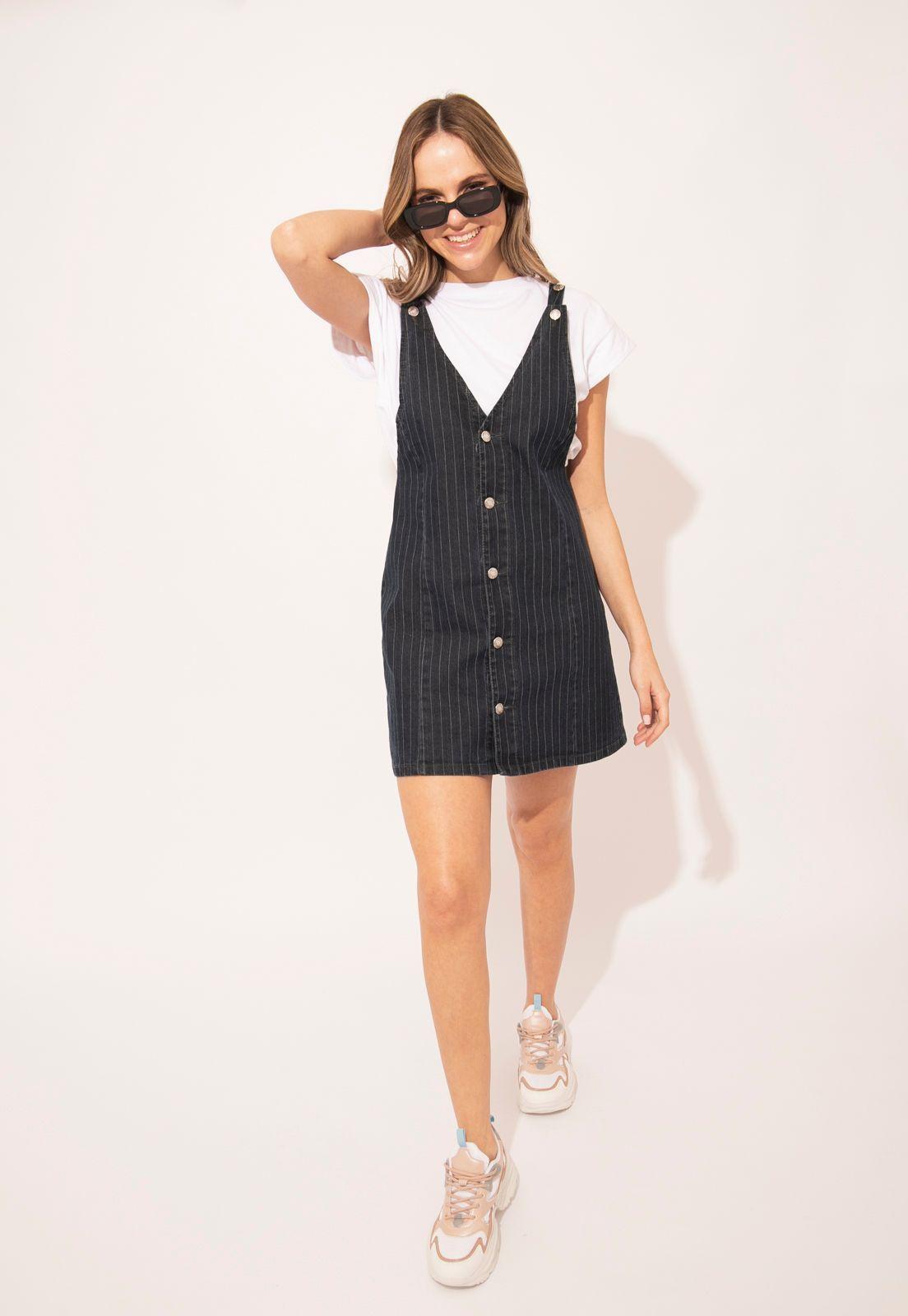 JUMPER JAZ TIPO VESTIDO C/ BOTONES-3