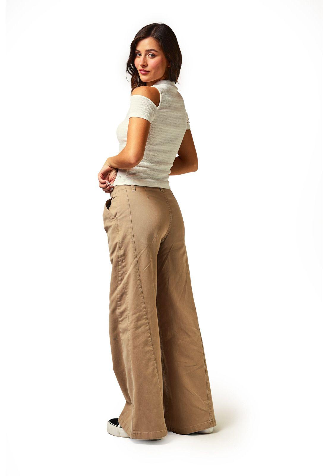 Pantalón Rhena Tailoring Cortes Beige Efesis-1