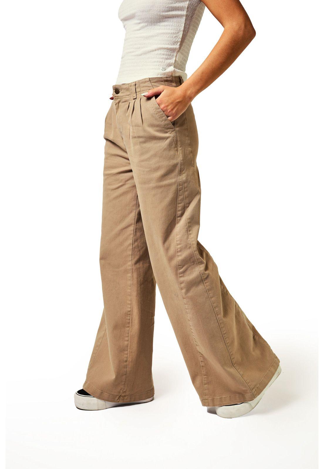 Pantalón Rhena Tailoring Cortes Beige Efesis-2