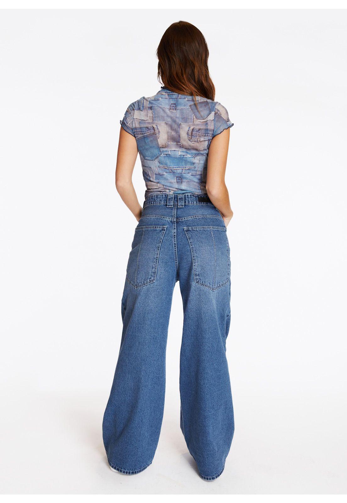 Jeans Conti Skater Bolsillo Amplio Azul Efesis-2