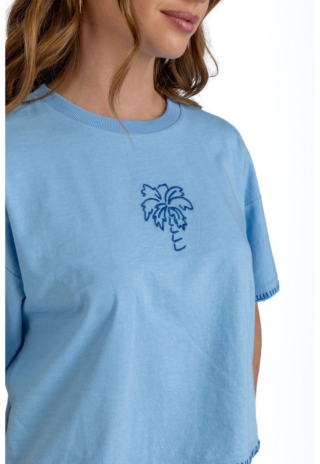 POLERA BIANCHI CROP OVERSIZE C/ BORDADO CELESTE EFESIS-5