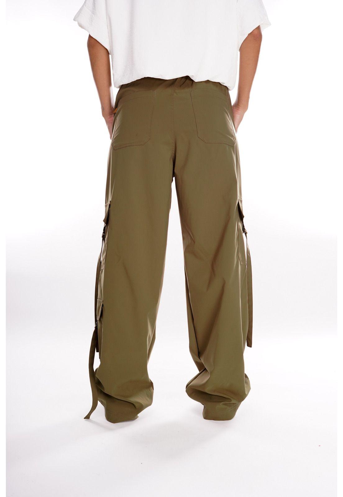 PANTALÓN DINCO WIDE CARGO PRETINA ELASTICADA-1