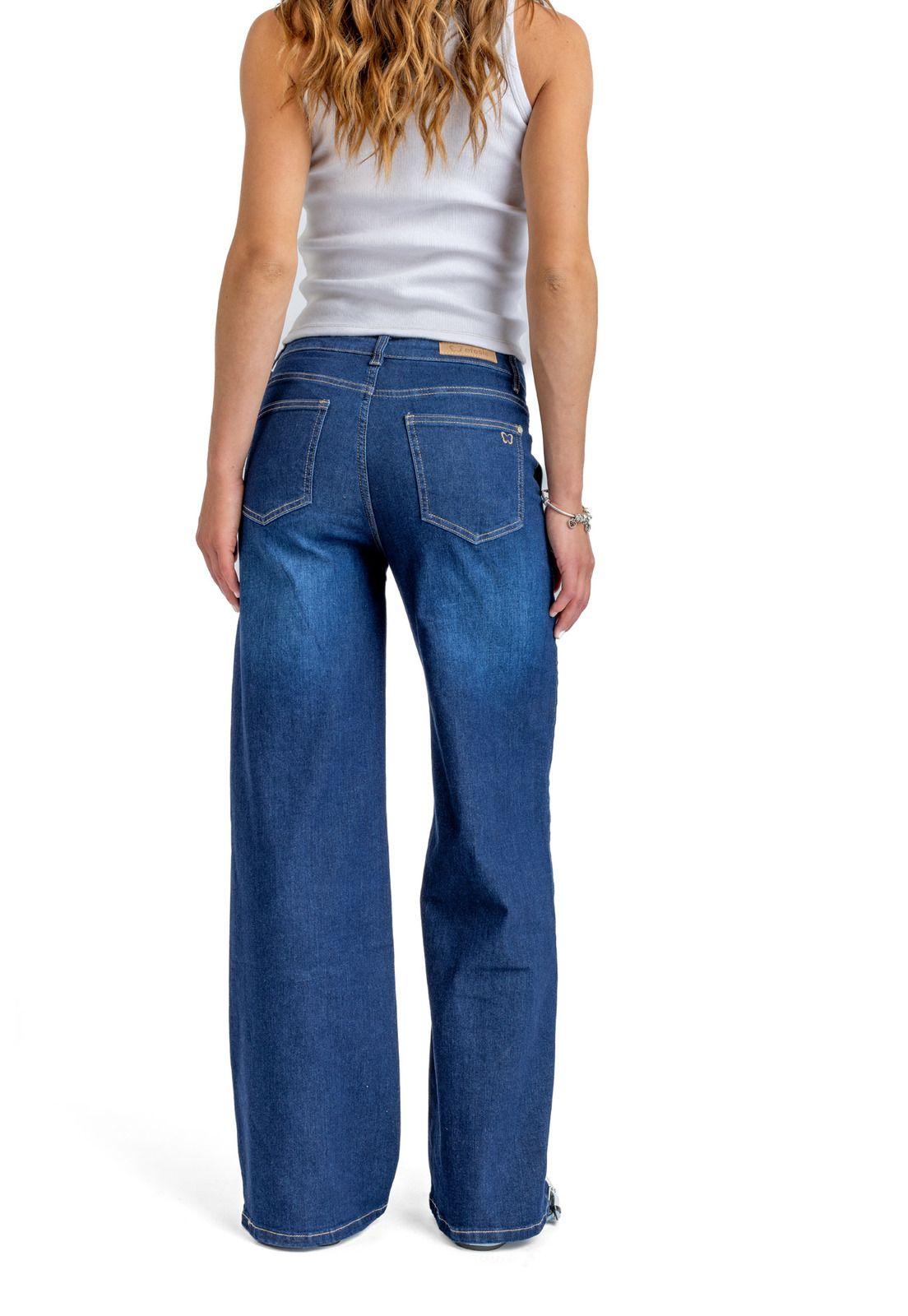 JEANS ZOE PALAZZO BOLSILLO PARCHE AZUL EFESIS-2
