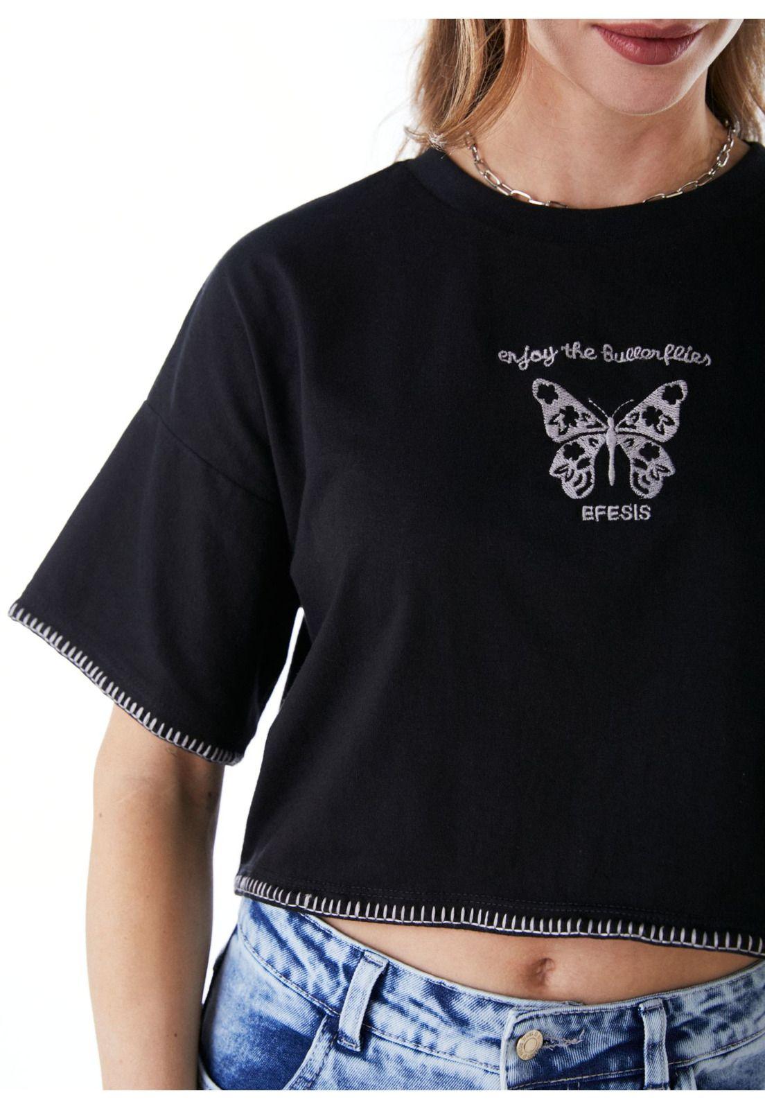 POLERA BIANCHI CROP OVERSIZE C/ BORDADO NEGRO EFESIS-4