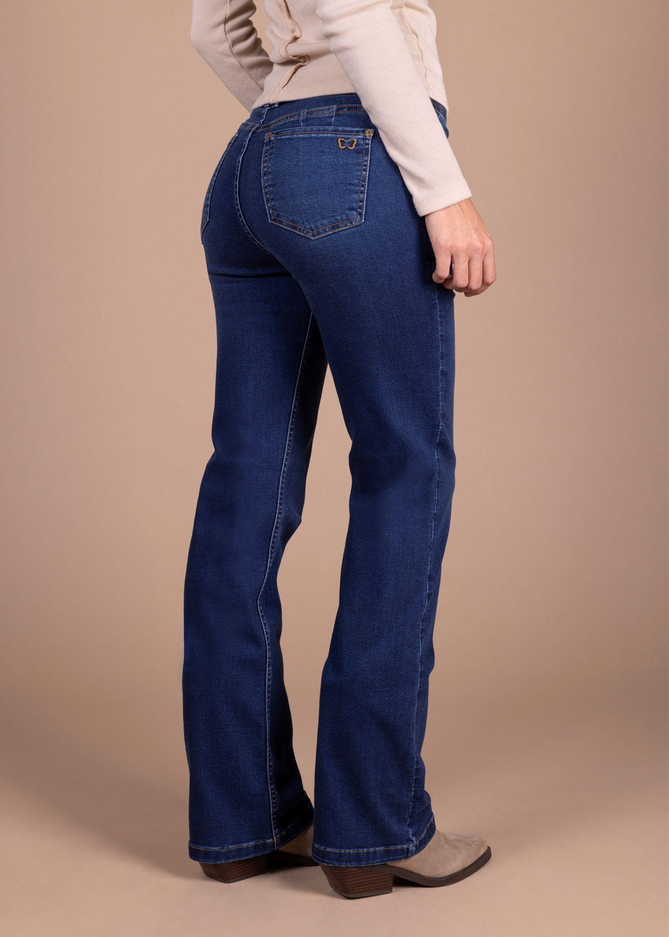 Jeans Isi Straight - Recto Azul Efesis-2