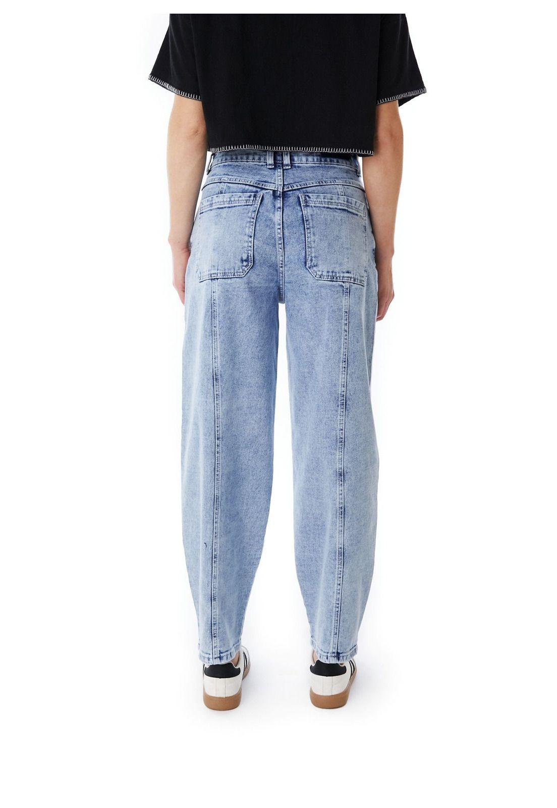 JEANS EINAR BALLOON STRASS AZUL LIGHT EFESIS-3