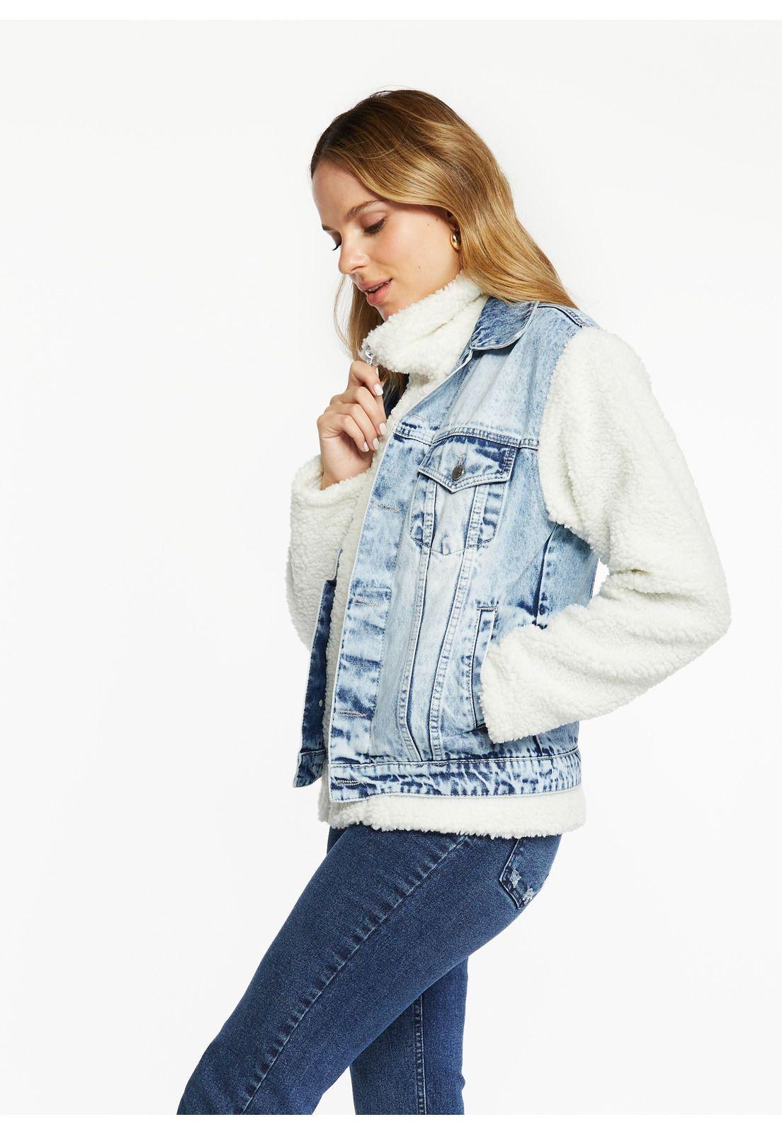 Chaqueta Yuki Oversize Denim y Chiporro Azul Efesis-1