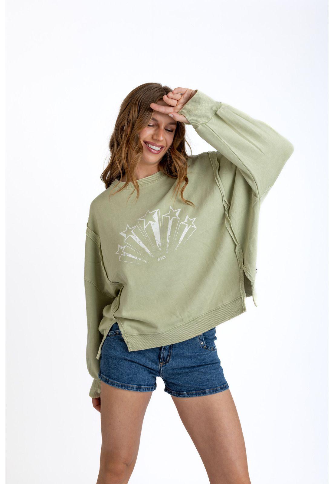 POLERON KIOTO OVERSIZE CORTES Y ESTAMPADO VERDDE EFESIS-2