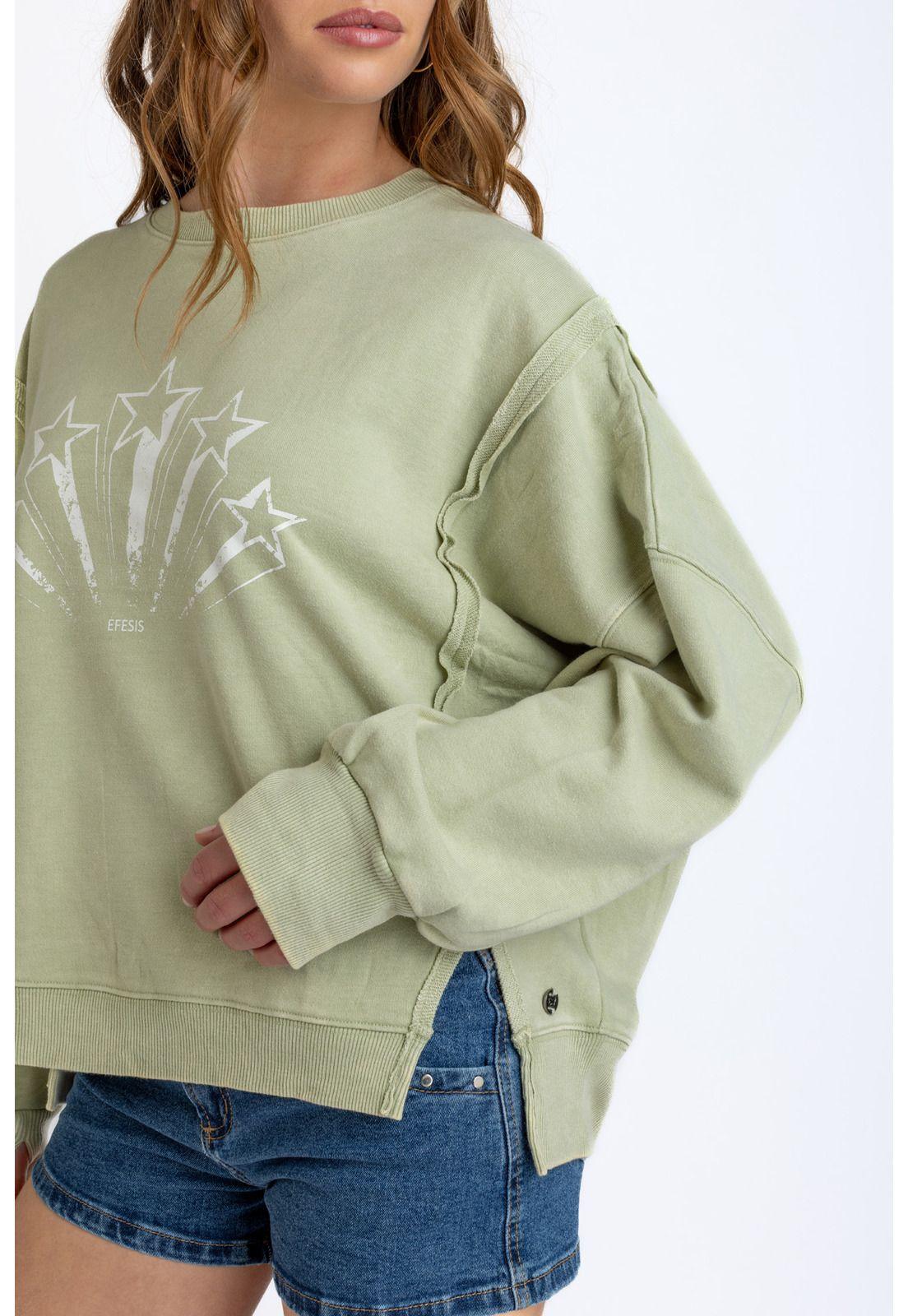 POLERON KIOTO OVERSIZE CORTES Y ESTAMPADO VERDDE EFESIS-5